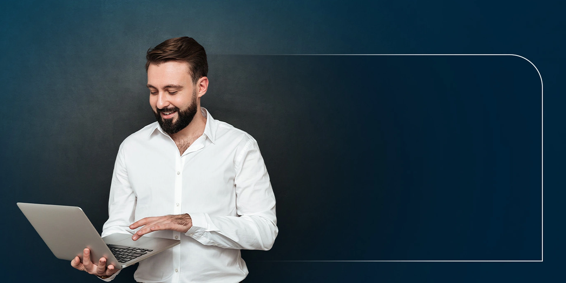 Persona disfrutando de alta velocidad de internet